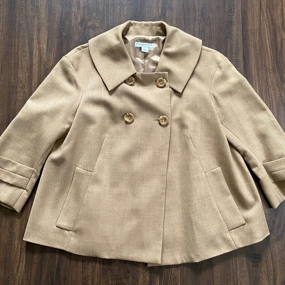 Pendleton petite peacoat